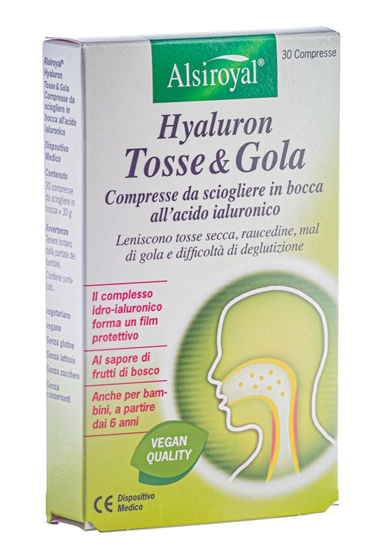 Hyaluron Tosse & Gola 30 Compresse