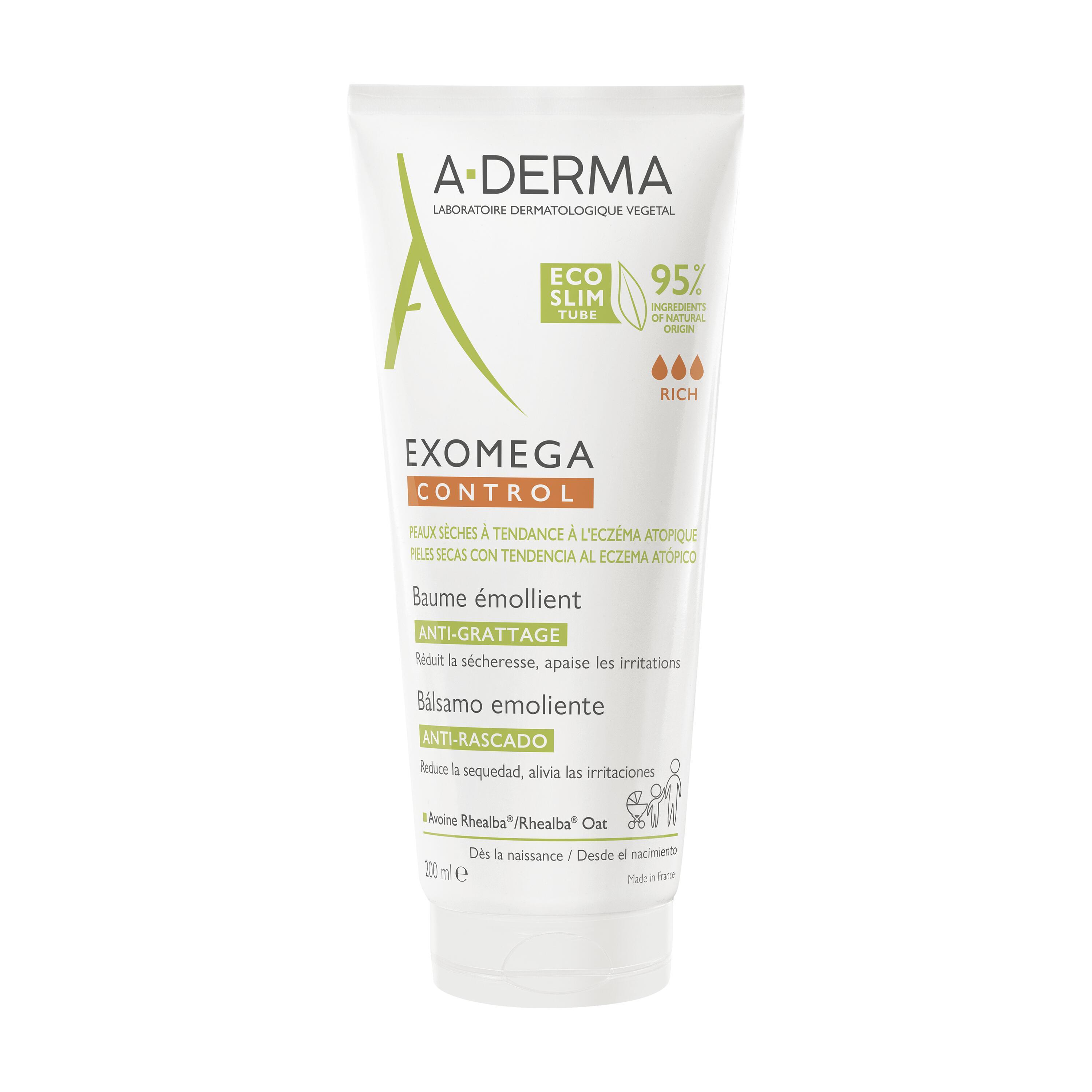 A-derma Exomega Control Balsamo Emolliente Anti-grattage 200ml