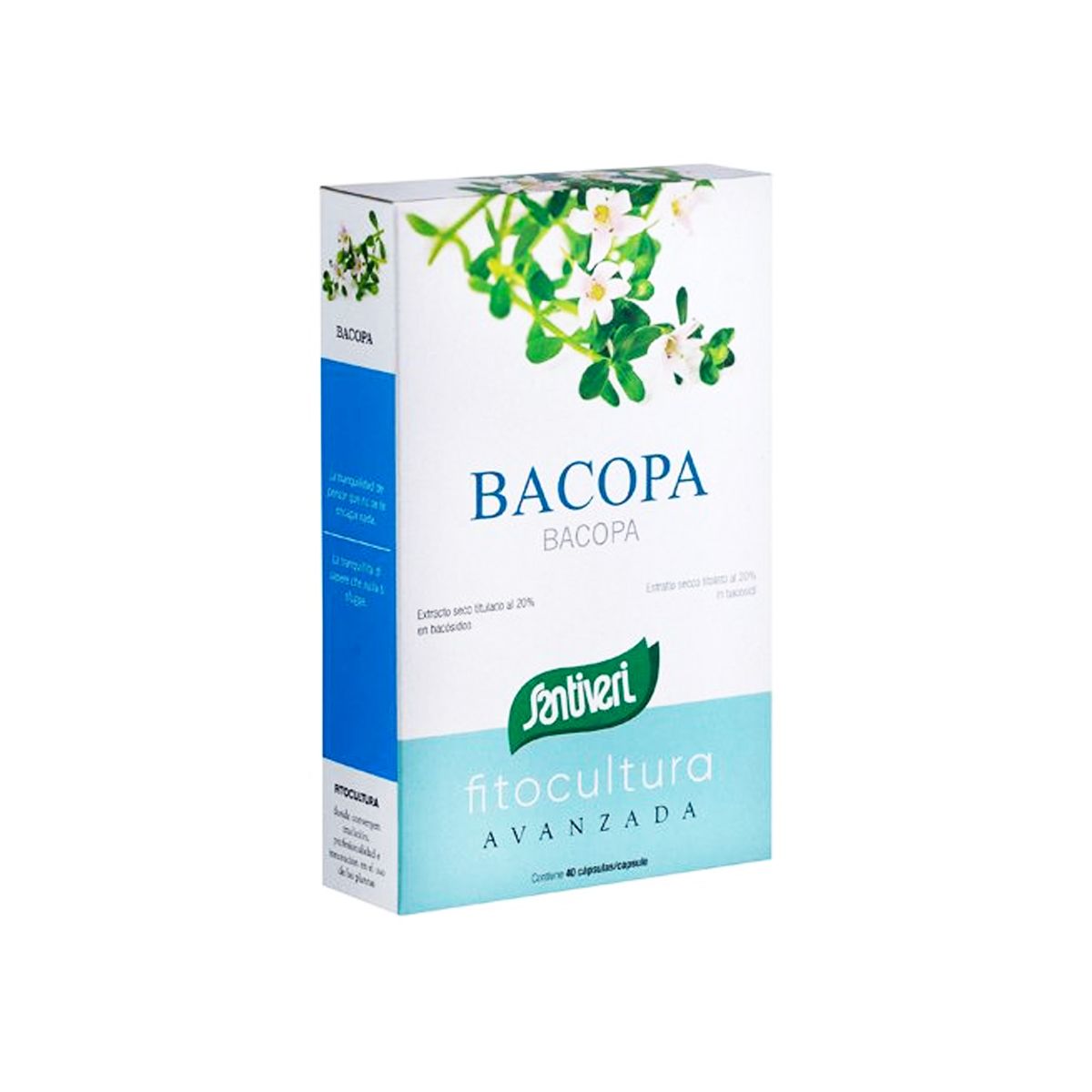 Fitocultura Bacopa Integratore Memoria 40 Capsule