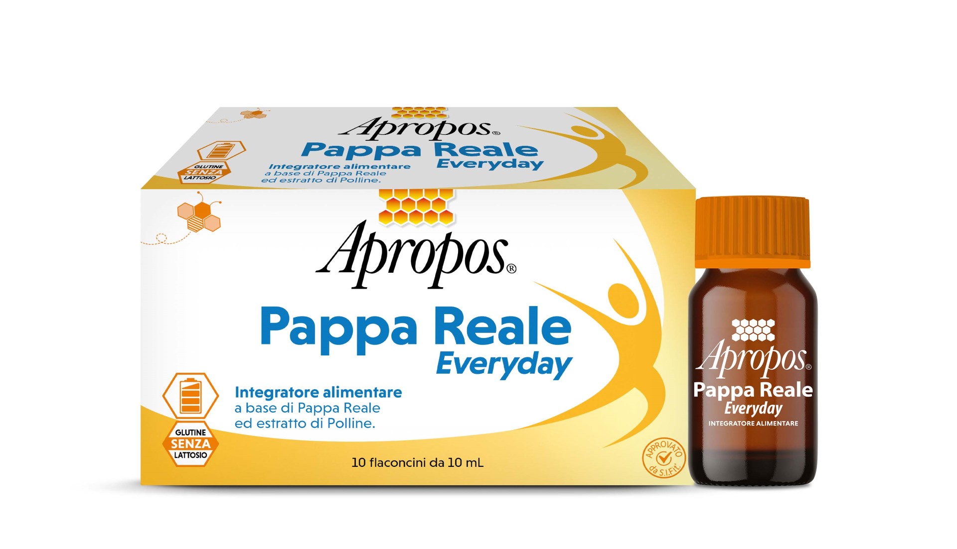 Apropos Pappa Reale Everyday Integratore immunostimolante 10 Flaconi