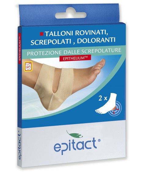 Epitact Protezione Screpolature Talloni Taglia Unica 2 Pezzi