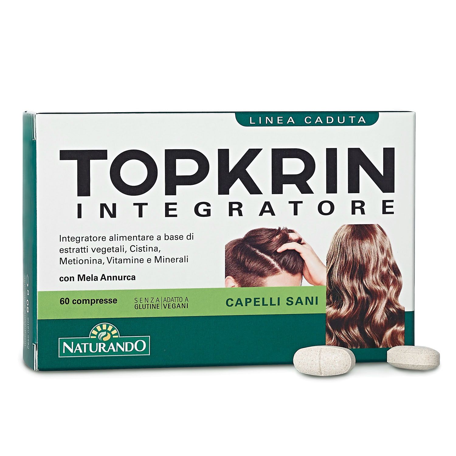 Topkrin Integratore Capelli Sani 60 Compresse