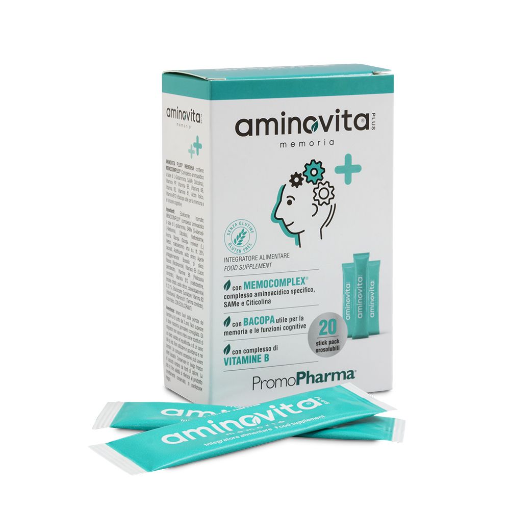 Aminovita Plus Memoria 20 Stick Orosolubili