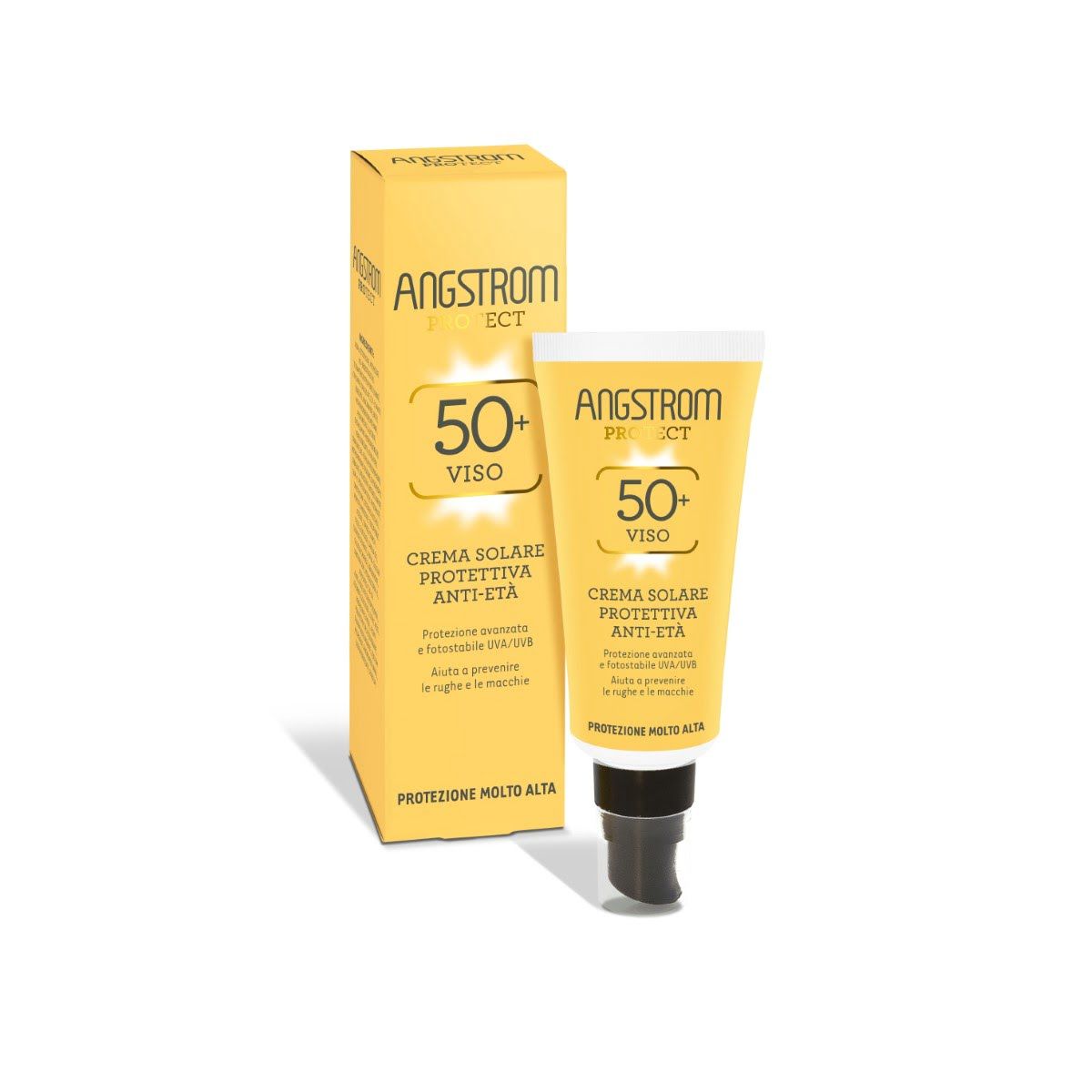 Angstrom Protect Youthful Tan Crema Solare Ultra Protezione Anti Età 50+ 40ml