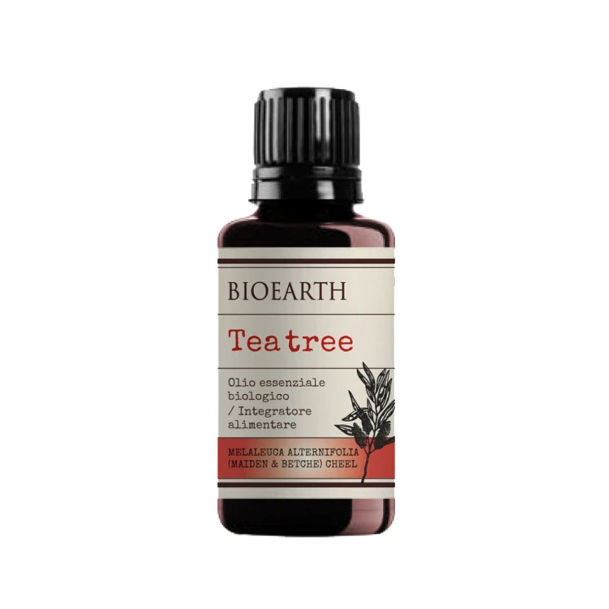 Bioearth Tea Tree Olio Essenziale Biologico Integratore Polivalente 10ml