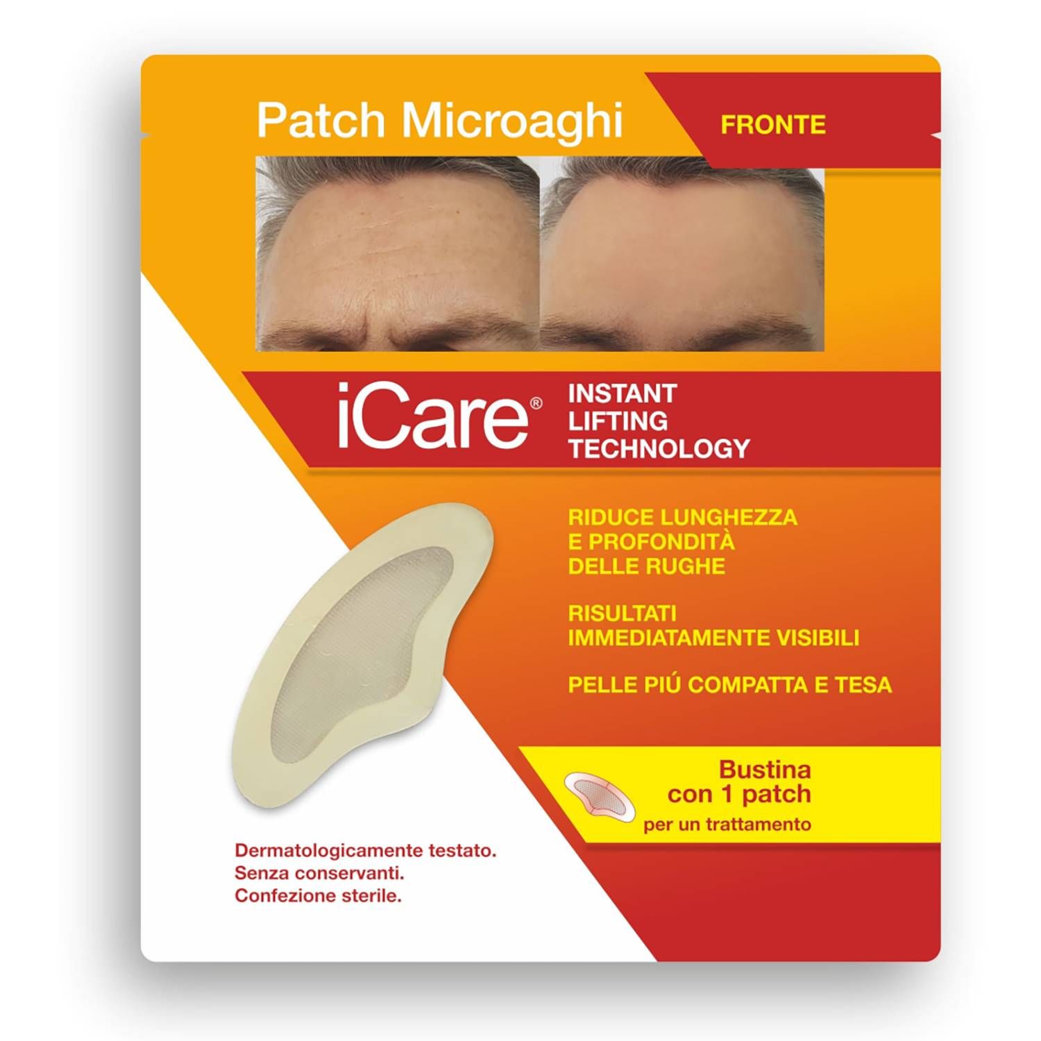 Icare Patch Microaghi Fronte 1 Pezzo