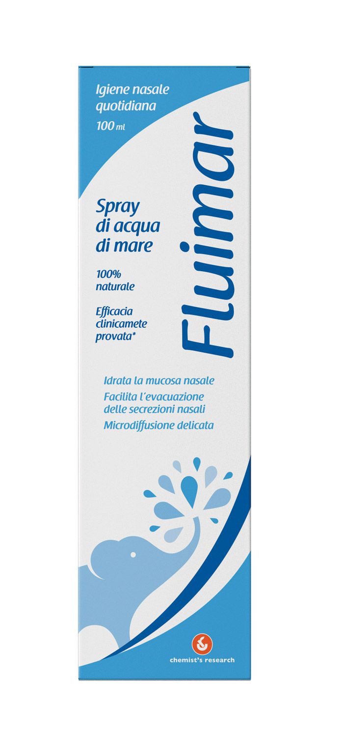 Fluimar Spray per il naso Acqua Di Mare Soluzione Isotonica Sterile 125ml