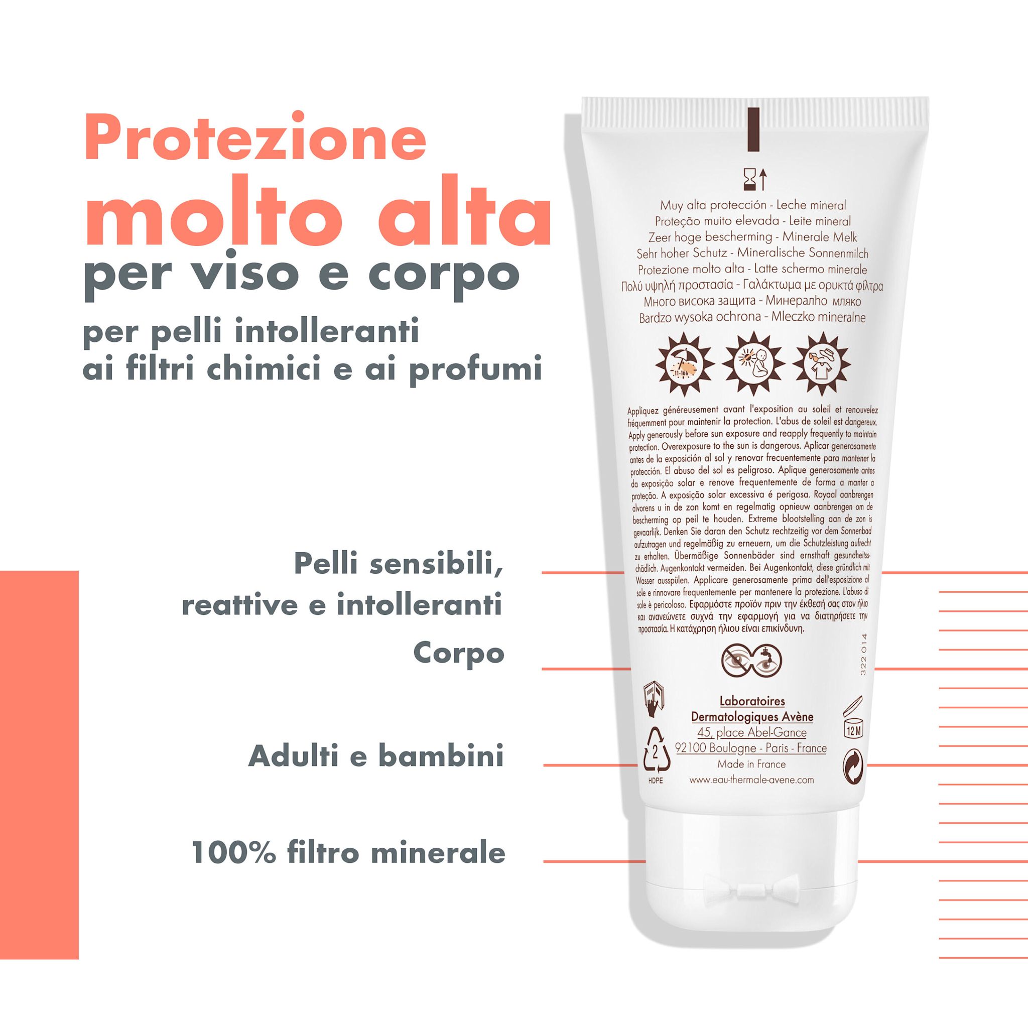 image - 931577288 - EAU THERMALE AVENE SOLARE LATTE SCHERMO MINERALE SPF 50+ 100 ML - 7882186_5.jpg