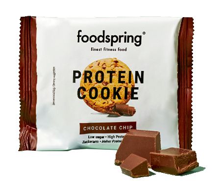 Foodspring Protein Biscotti Gocce Di Cioccolato 50g