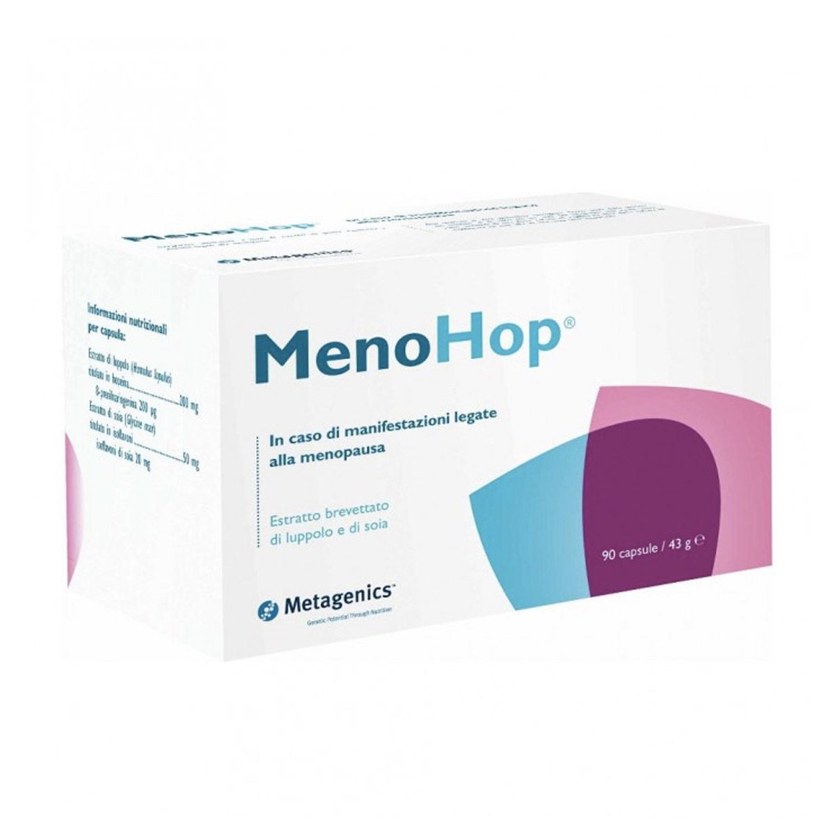 Metagenics Menohop Menopausa 90 Capsule