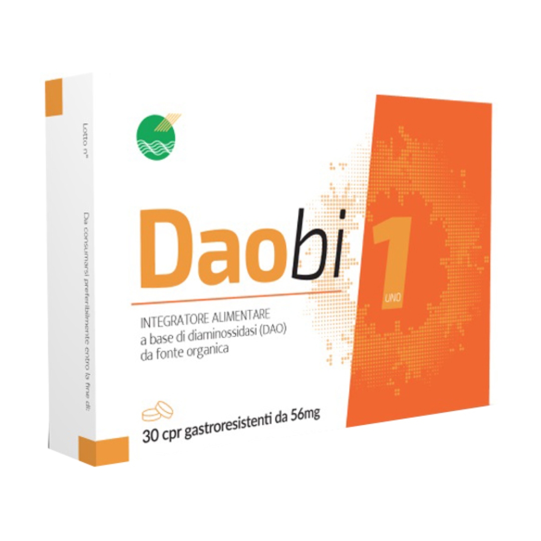 Daobi 1 Integratore Assimilazione Istamina 30 Compresse Gastroresistenti