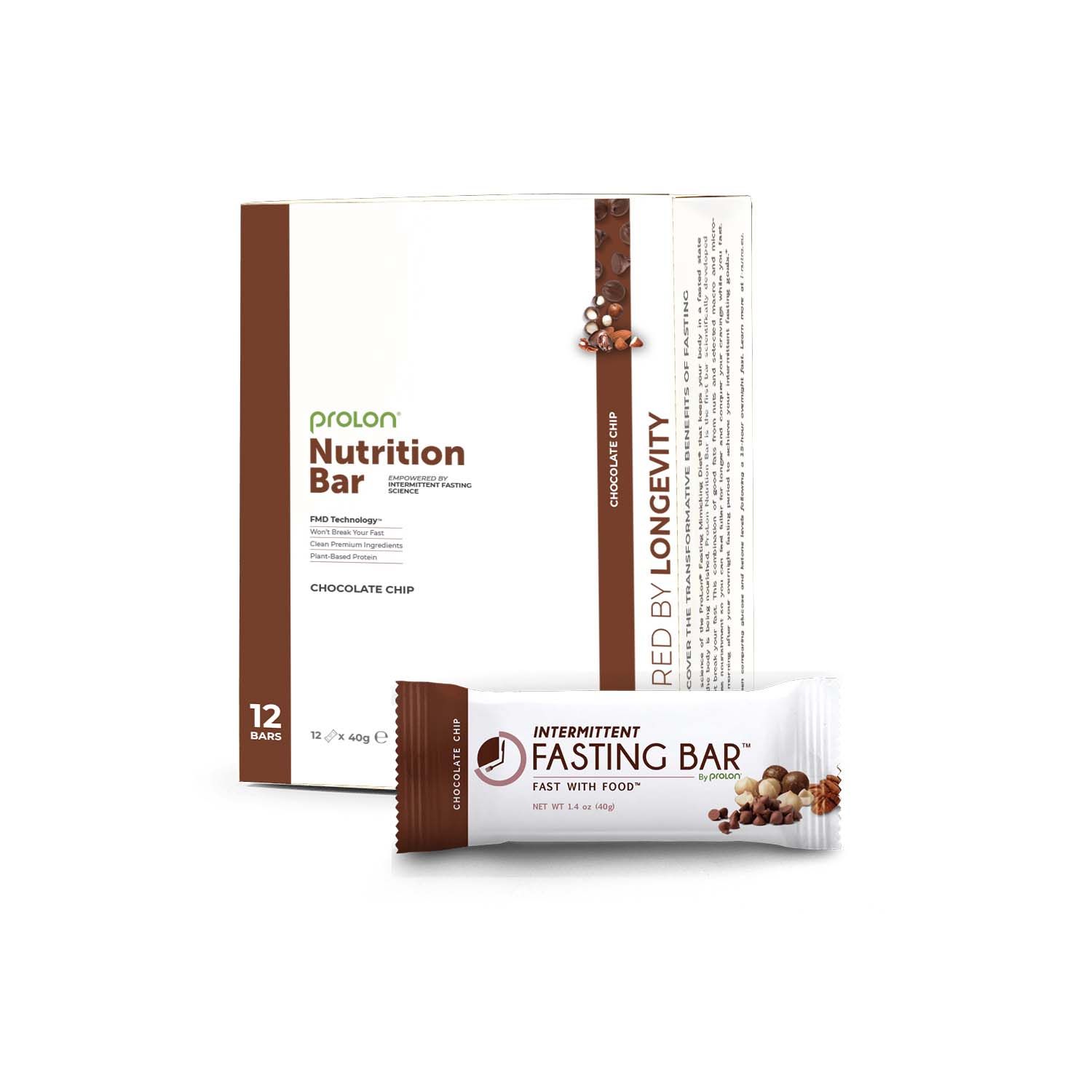 Prolon Nutrition Bar Scaglie Di Cioccolato Box 12 Barrette