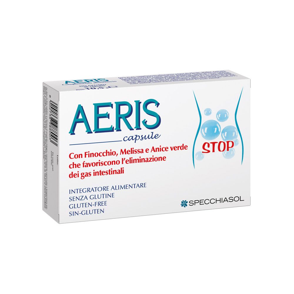 Aeris Integratore Gas Intestinali 30 Capsule