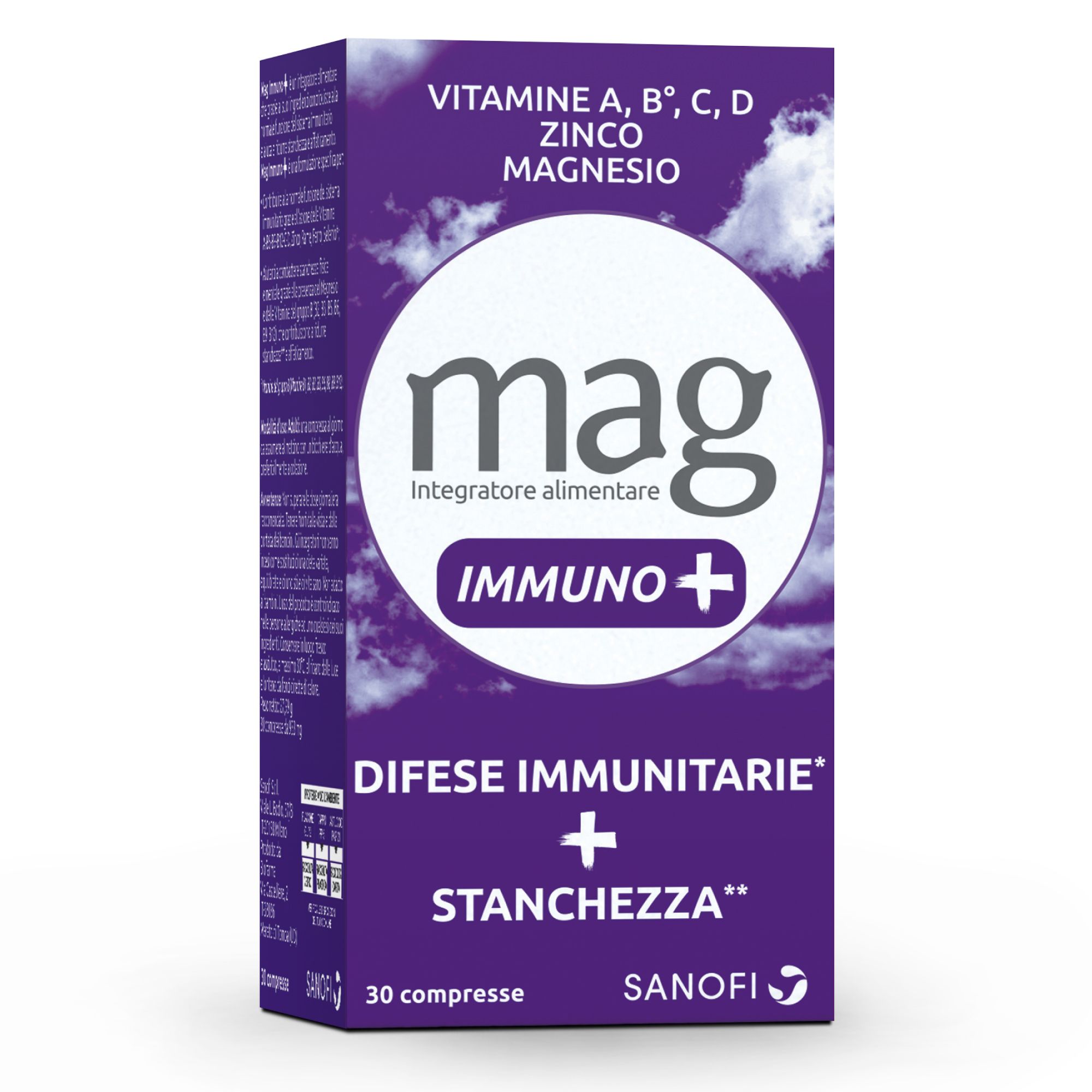 Mag Immuno+ Integratore immunostimolante 30 Compresse