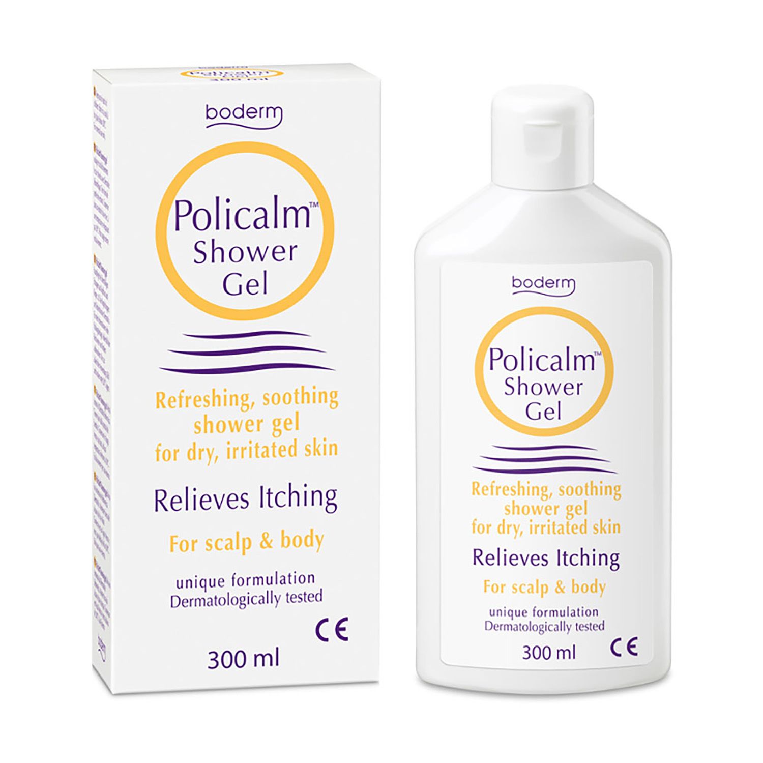 Policalm Shower Gel Antiprurito Lenitivo 300ml