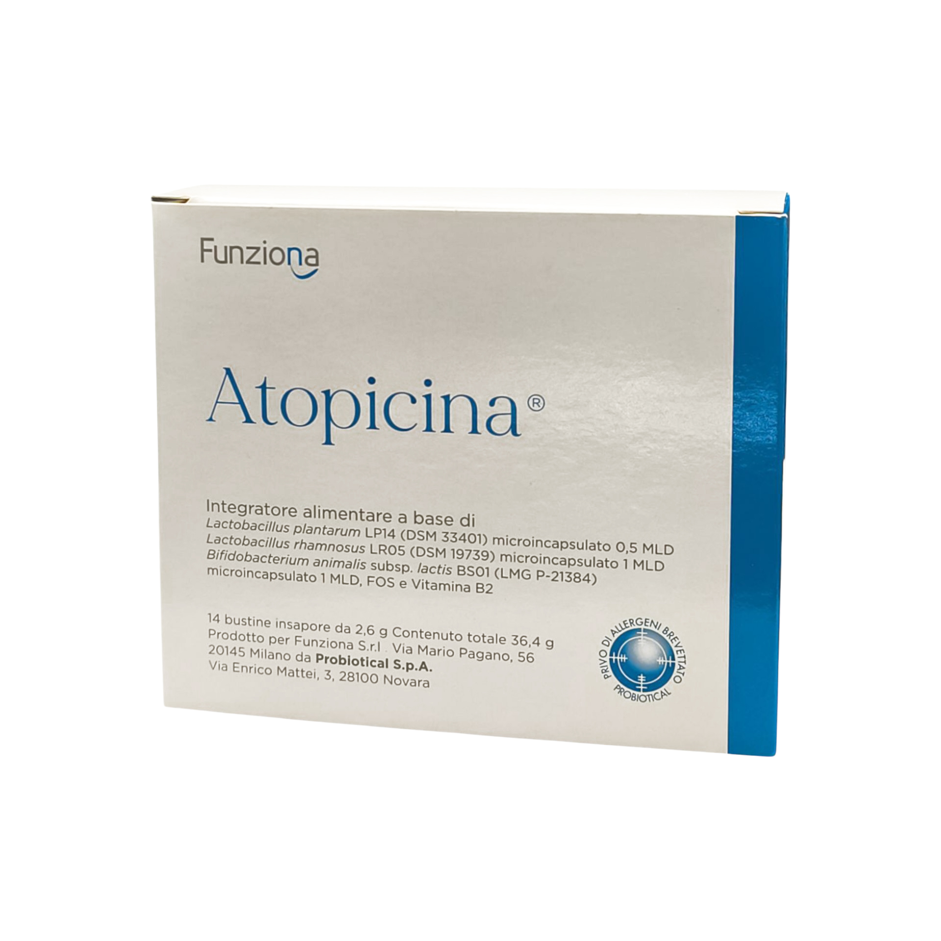Atopicina Integratore Alimentare 14 Bustine