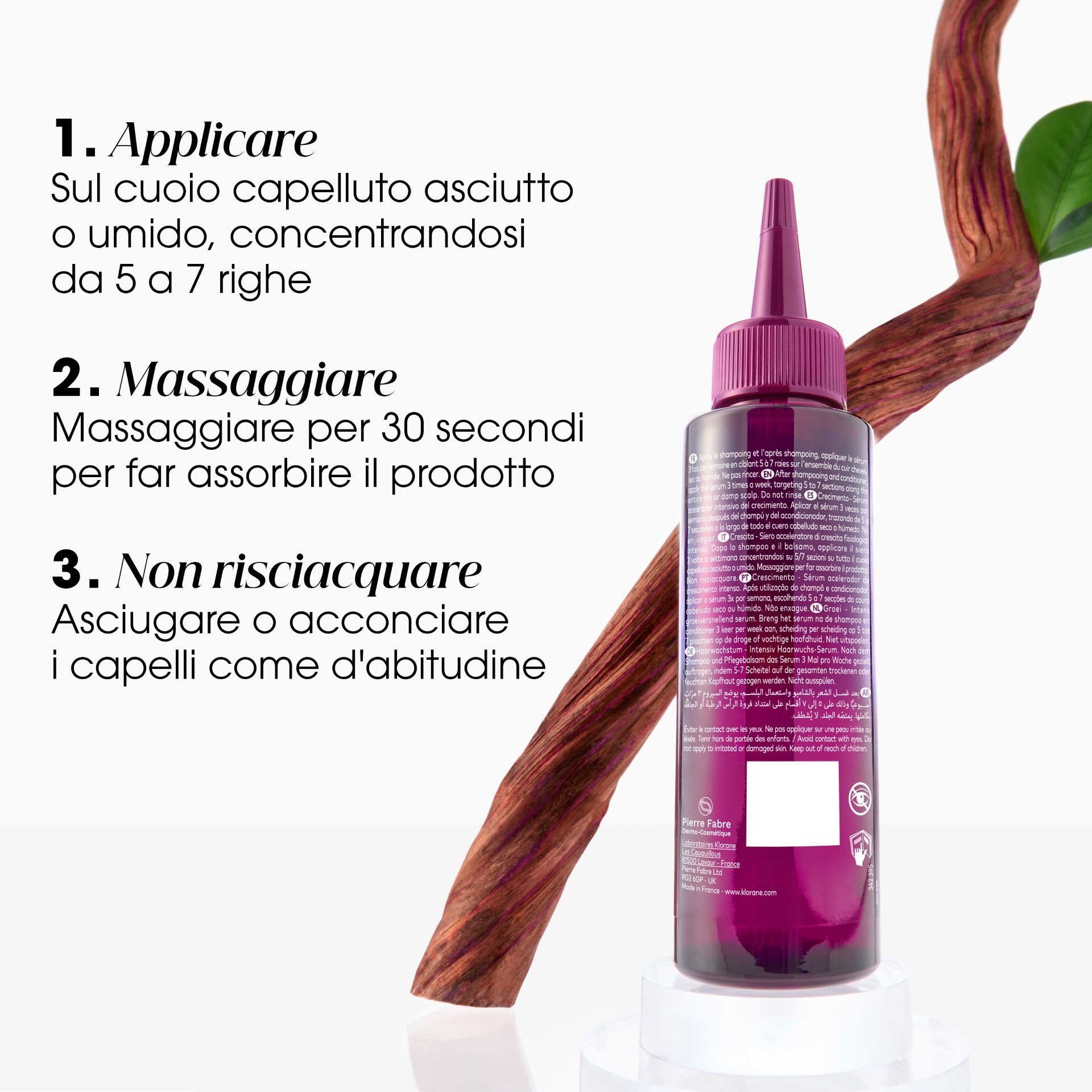 image - 951884283 - Siero intensivo a base di chinina formulato per stimolare la crescita dei capelli e rinforzarli dalla radice. - 4889809_4.jpg