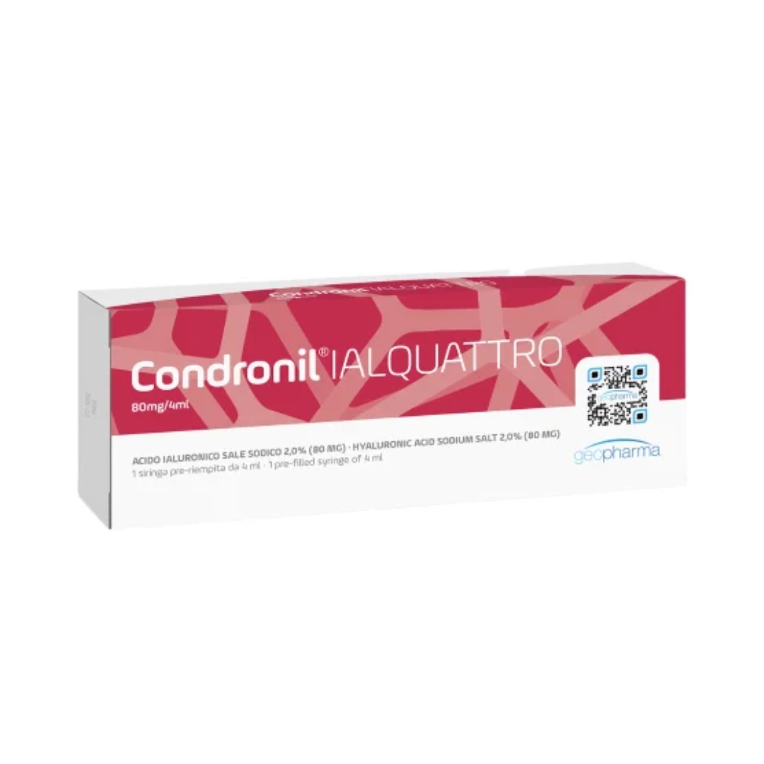 Condronil Ialquattro Siringa Intra-articolare Acido Ialuronico 2% 4ml
