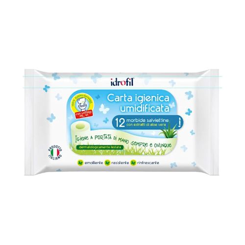 image - 982006215 - Salviettine umidificate con aloe vera, emollienti e rinfrescanti, ideali per l'igiene personale quotidiana, confezionate in un pratico formato da 12 pezzi. - 4867580_2.jpg