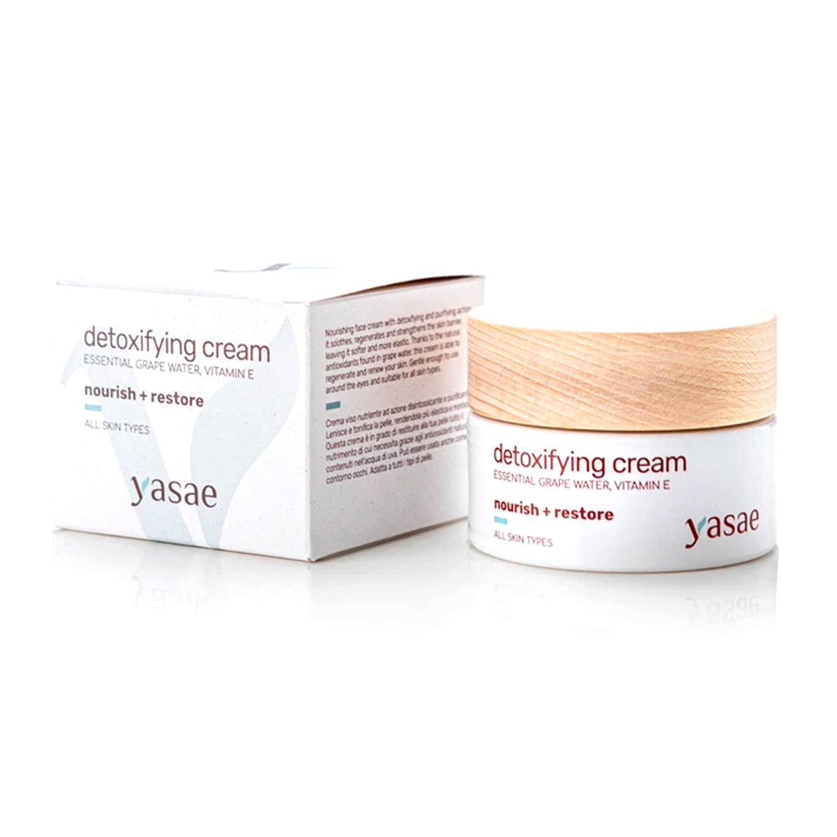 Yasae Detoxifying Crema Nutriente Viso 50g