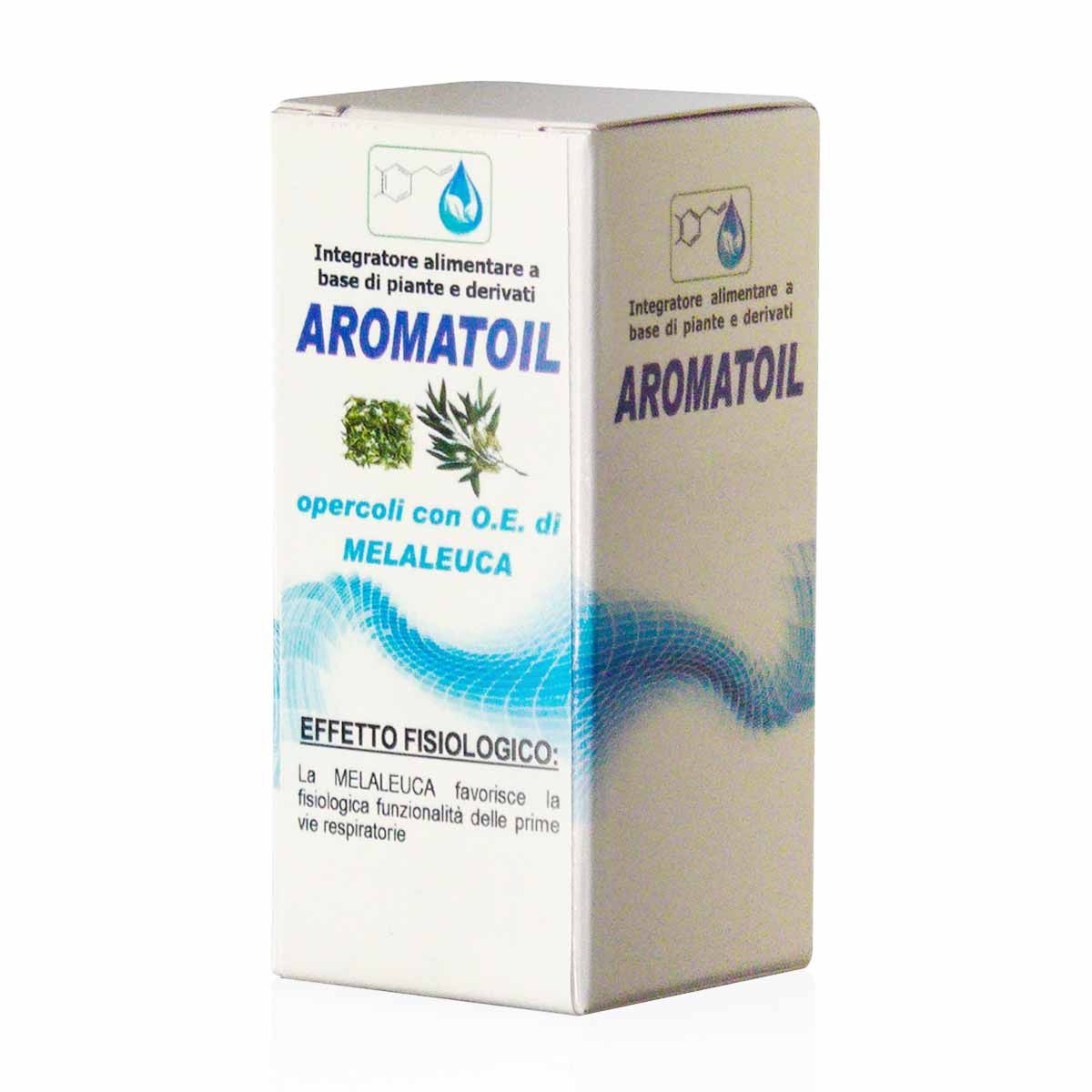 Aromatoil Melaleuca Integratore Vie Respiratorie 50 Opercoli