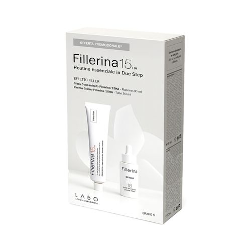 image - 951457567 - FILLERINA 15HA ROUTINE ESSENZIALE EFFETTO FILLER CREMA GIORNO 50 ML + SERUM CONCENTRATO GRADO 5 30 ML - 4859285_2.jpg