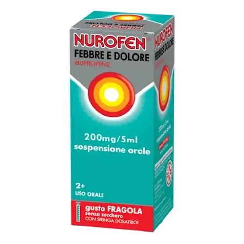 image - 038955098 - NUROFEN FEBBRE E DOLORE*orale sosp 100 ml 200 mg/5 ml fragola senza zucchero con siringa dosatrice - 4839679_1.jpg
