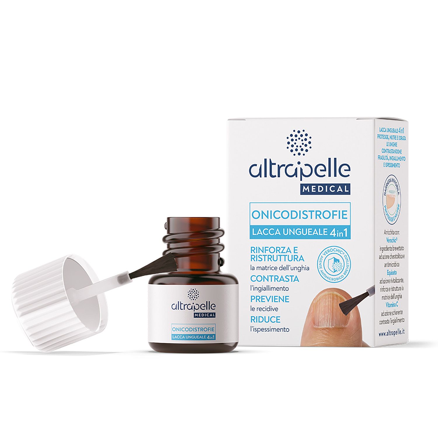 Altrapelle Medical Onicodistrofie Lacca Ungueale 4in1 7ml