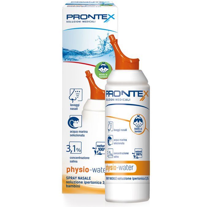 Physio-water Soluzione Ipertonica Spray per il naso Bambini 100ml