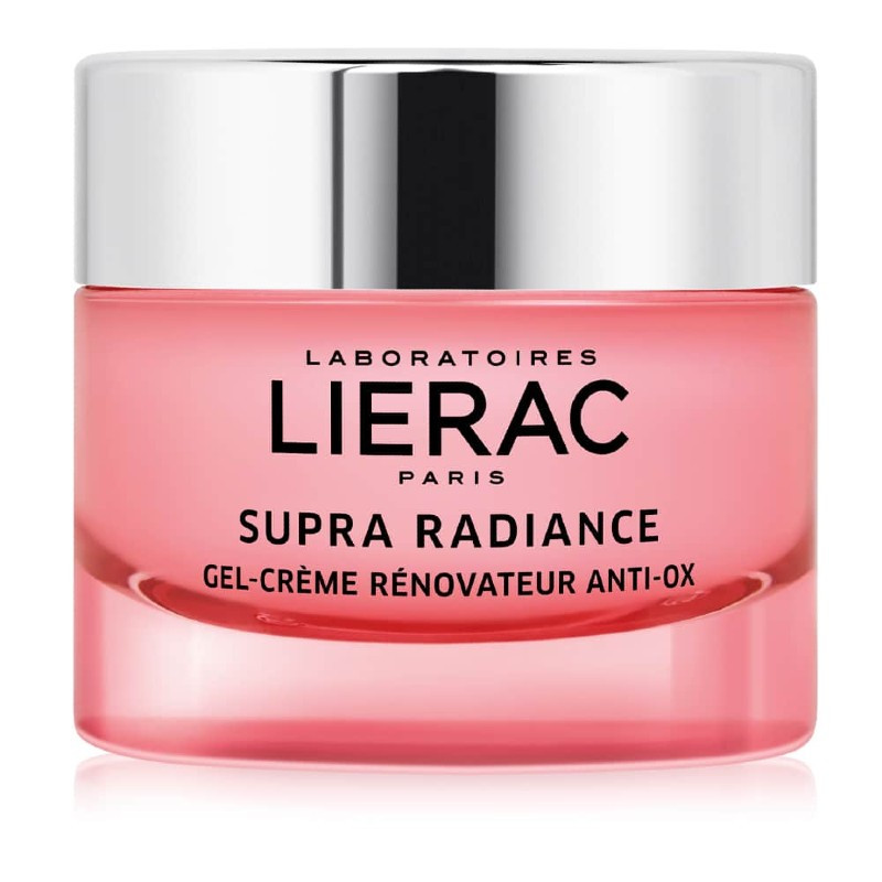 Lierac Supra Radiance Gel Crema idratazione viso Antiage Anti ossidante Pelle Normale E Mista 50ml