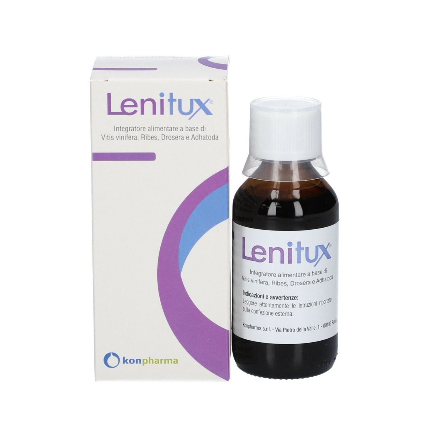 image - 931092340 - Lenitux 100ml è uno sciroppo lenitivo per la tosse secca, contenente ingredienti naturali come Vitis vinifera, ribes, drosera e adhatoda. - 7867385_2.jpg