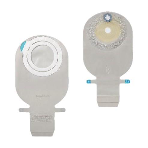 image - 981263763 - Sacca per ileostomia trasparente con aggancio adesivo, fondo aperto e filtro circolare per la raccolta delle deiezioni stomali. - 4873416_2.jpg