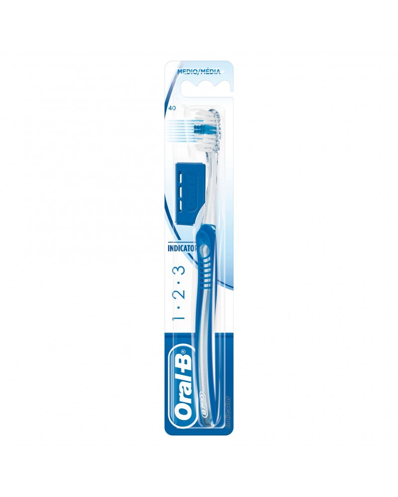 900321555 - ORALB 123 INDICATOR SPAZZOLINO MANUALE SETOLE 40 MEDIE - 7834973_2.jpg