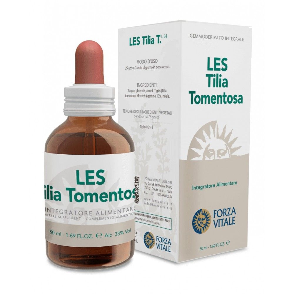 Les Tilia Tomentosa Gocce Integratore 50ml