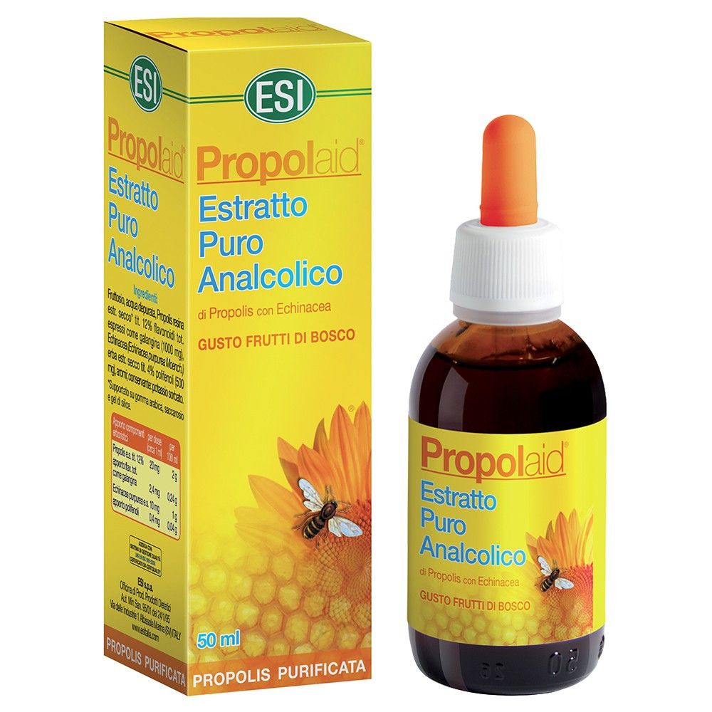 Esi Propolaid Estratto Puro AnAlcoolico Integratore immunostimolante 50ml