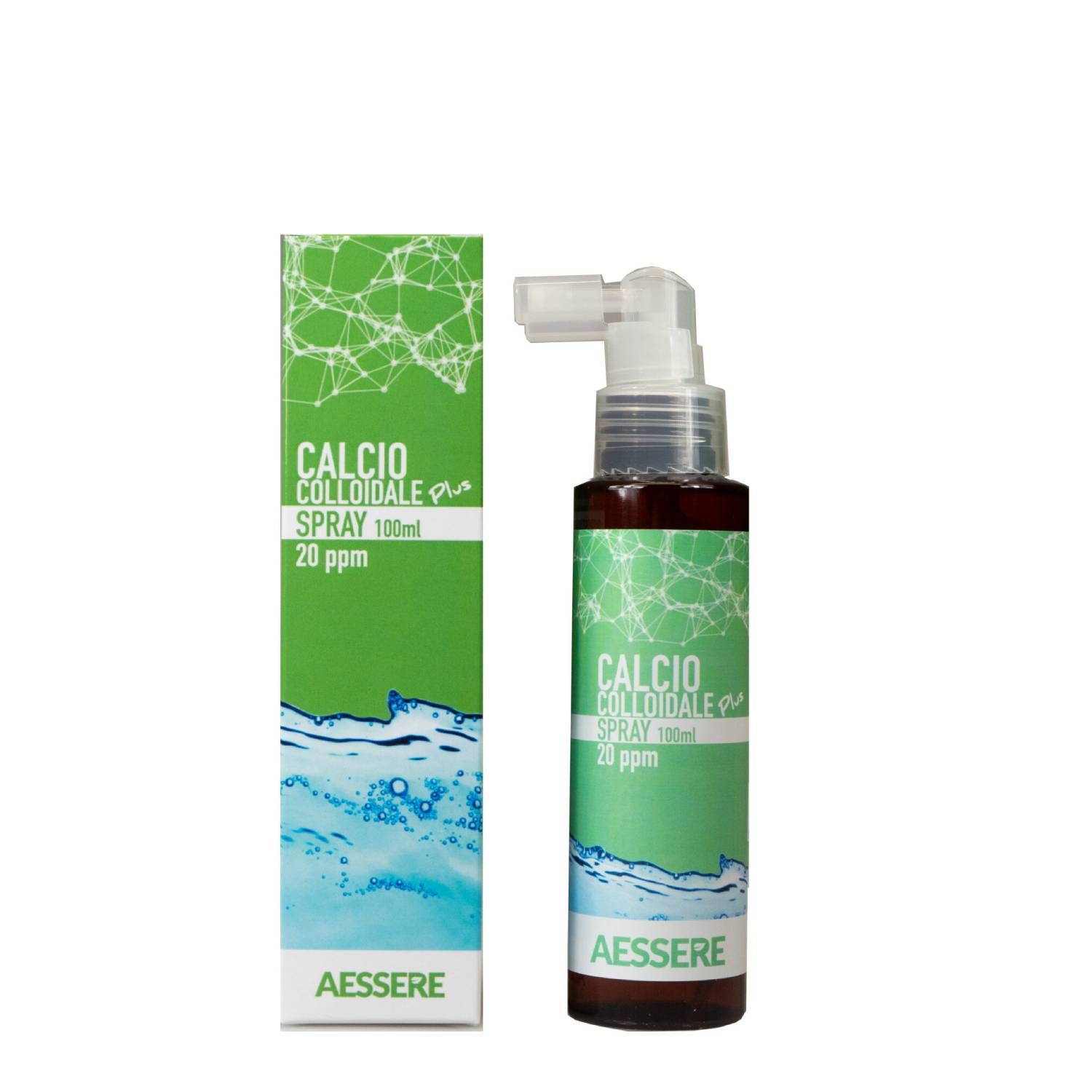 Aessere Calcio Colloidale Plus Spray 20ppm 100ml