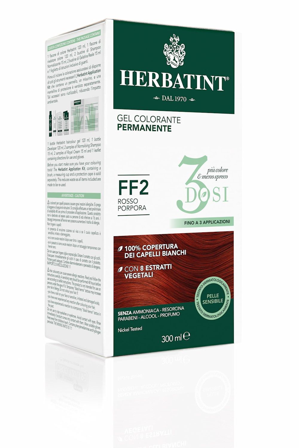 975906900 - Herbatint Gel colorante permanente 3 dosi FF2 rosso porpora 300ml - 4732931_2.jpg