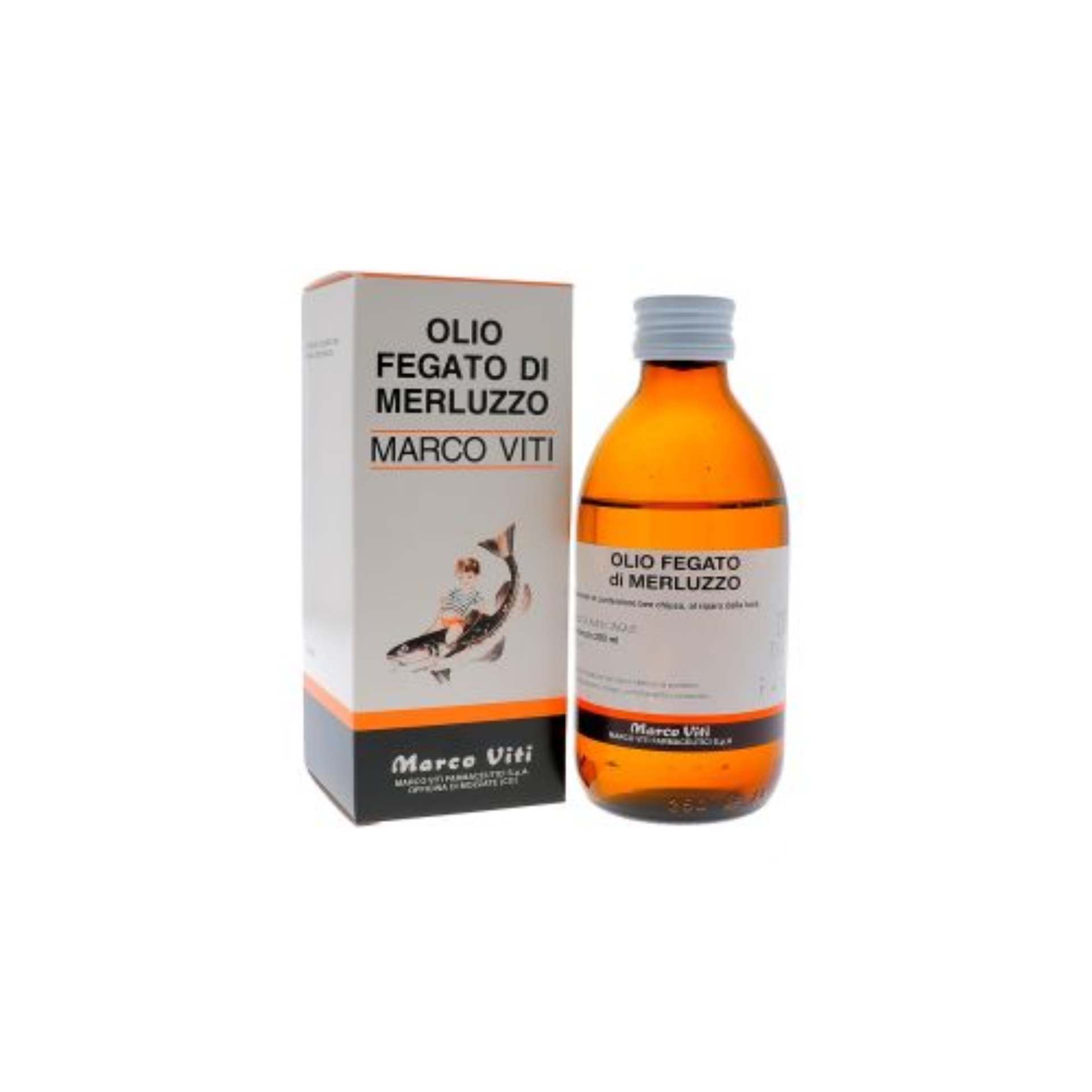 Olio Di Fegato Di Merluzzo Integratore Di Omega-3 200ml