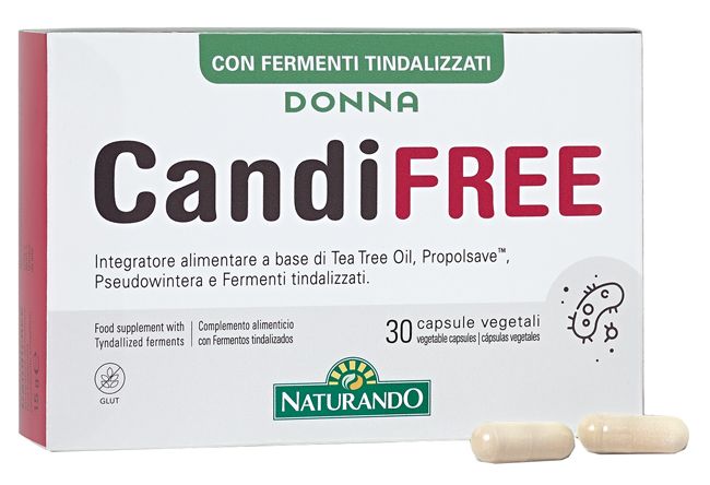 Naturando Donna Candifree Integratore Contro Candida 30 Capsule