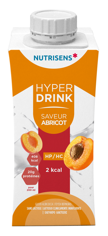 image - 983517982 - Hyperdrink 2kcal Albicocca &egrave; una bevanda iperproteica e ipercalorica, pronta all'uso, indicata per pazienti denutriti o a rischio di denutrizione. - 4866814_1.jpg