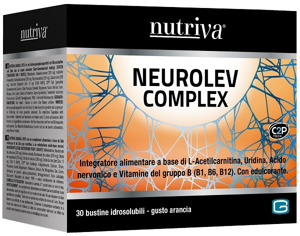 Nutriva Neurolev Complex Integratore 30 Bustine