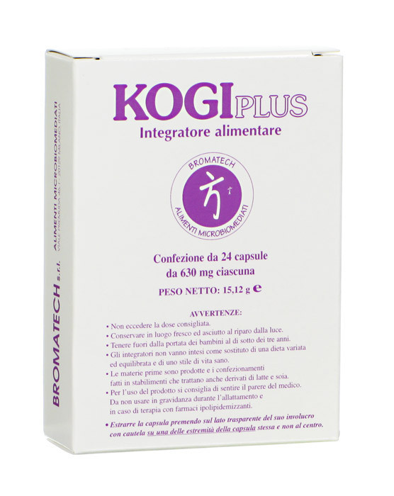 Kogi Plus Integratore controllo livello colesterolo 24 Capsule