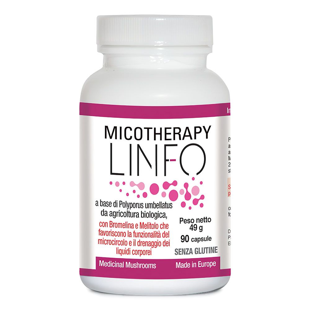 Micotherapy Linfo Integratore Microcircolo 90 Capsule