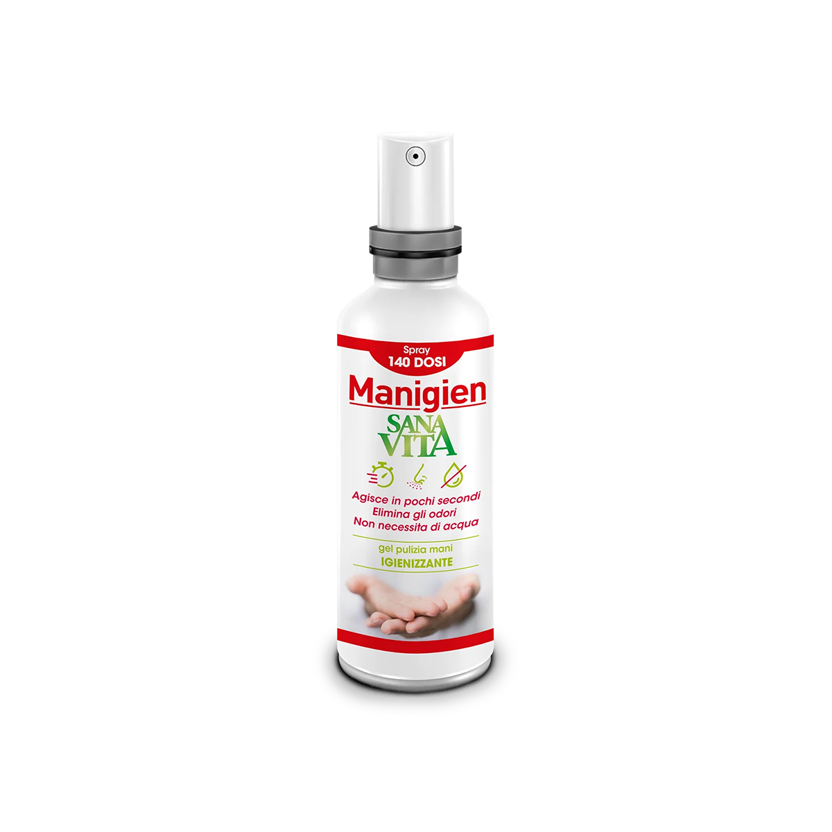 Sanavita Manigien Spray Igienizzante Mani 25ml