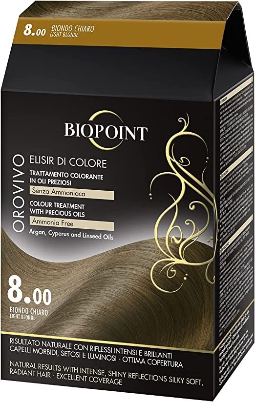 Biopoint Orovivo Elisir Di Colore Tinta Capelli 8 Biondo Chiaro