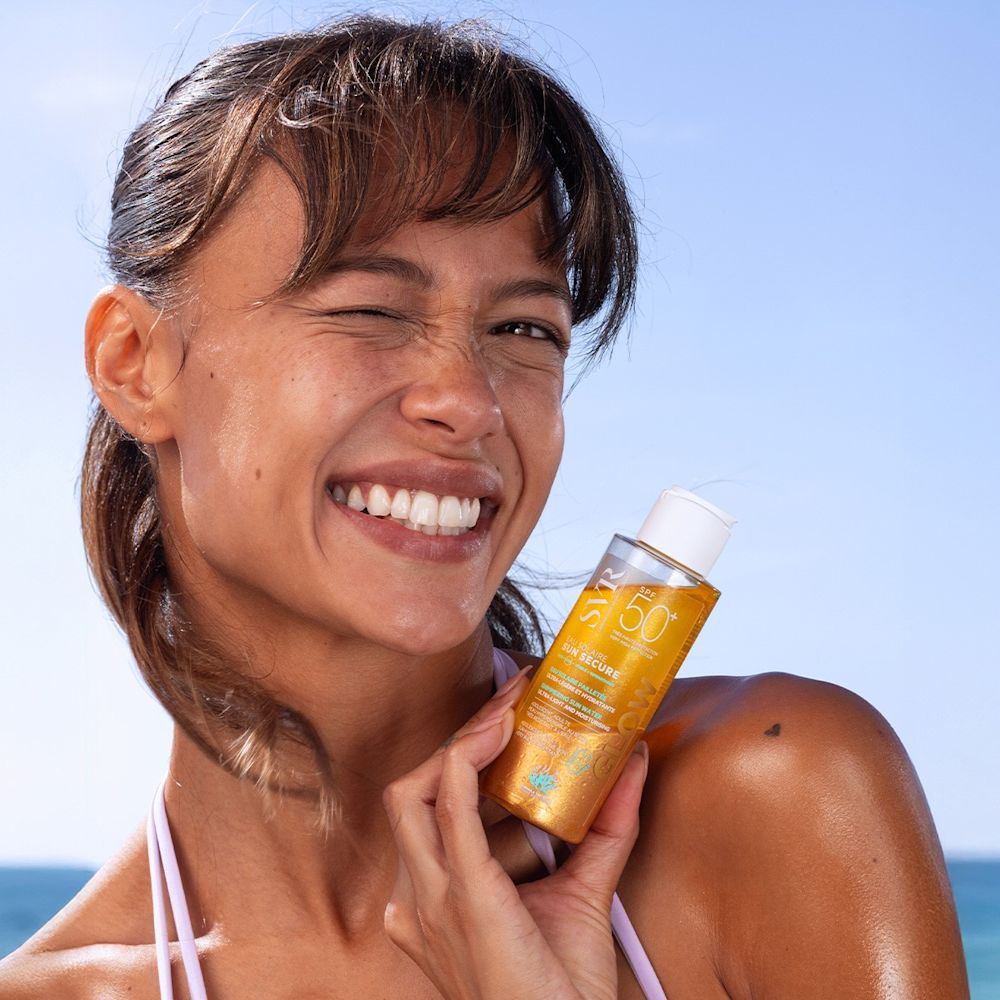 image - 951331406 - SUN SECURE EAU SOLAIRE GLOW SPF50+ ACQUA SOLARE BRILLANTINI ULTRA LEGGERA E IDRATANTE 100 ML - 4855126_5.jpg