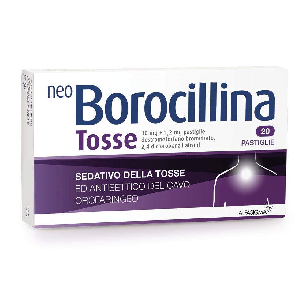 Neoborocillina Tosse 20 Pastiglie