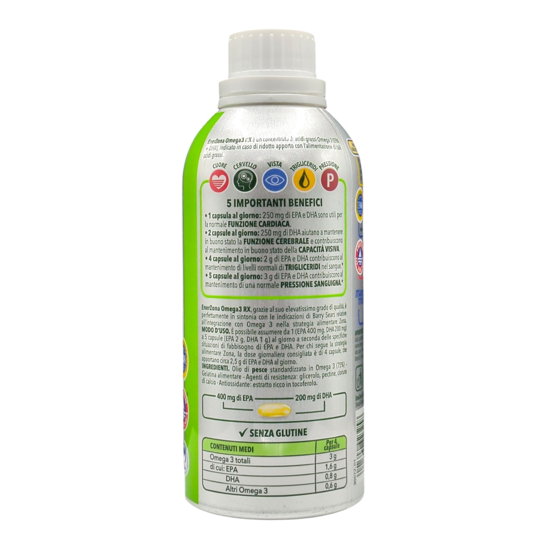 Epa Enervit Omega Prezzo Enerzona Omega Rx Integratore Di Acidi