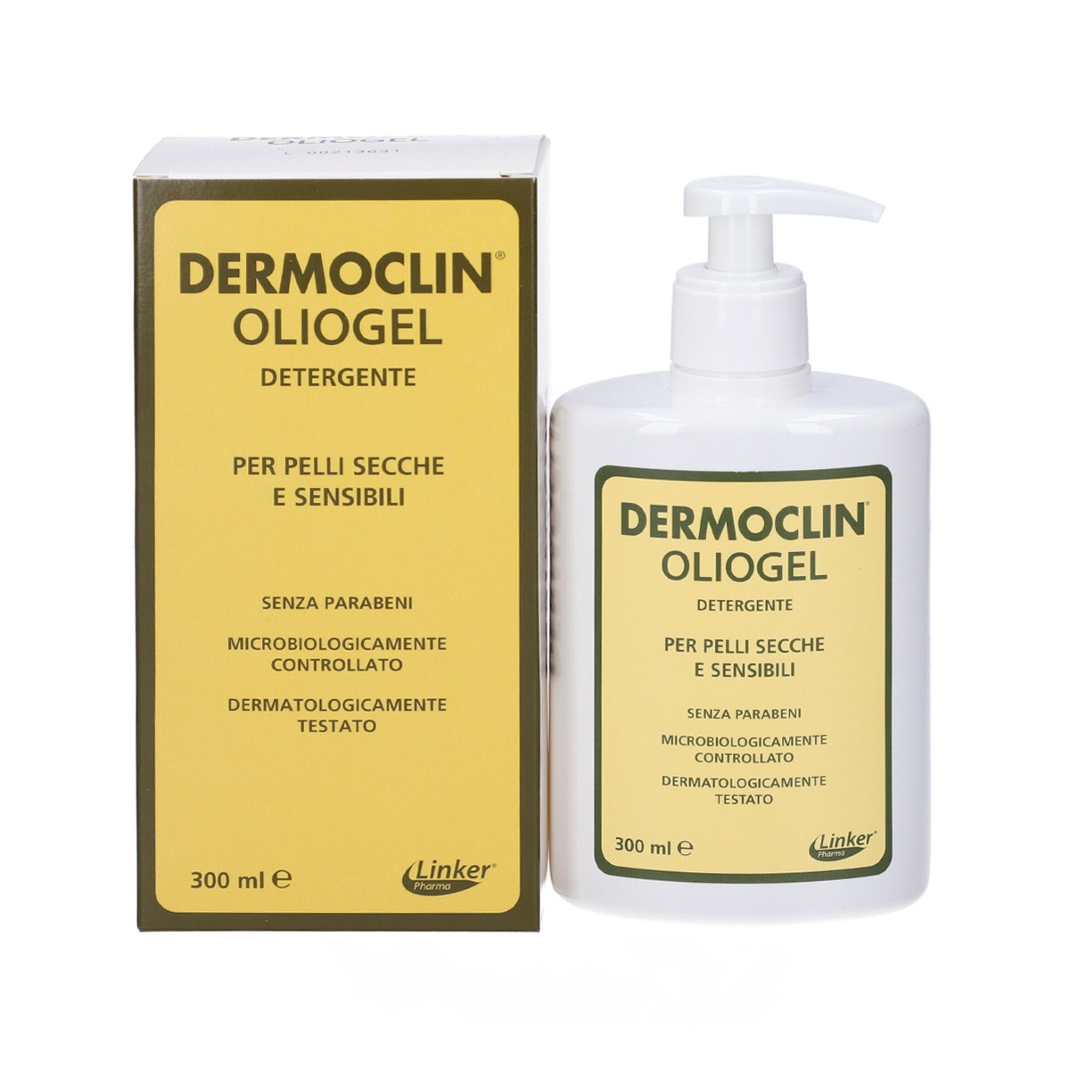 Dermoclin OlioGel detersione Pelle secca E Sensibili 300ml