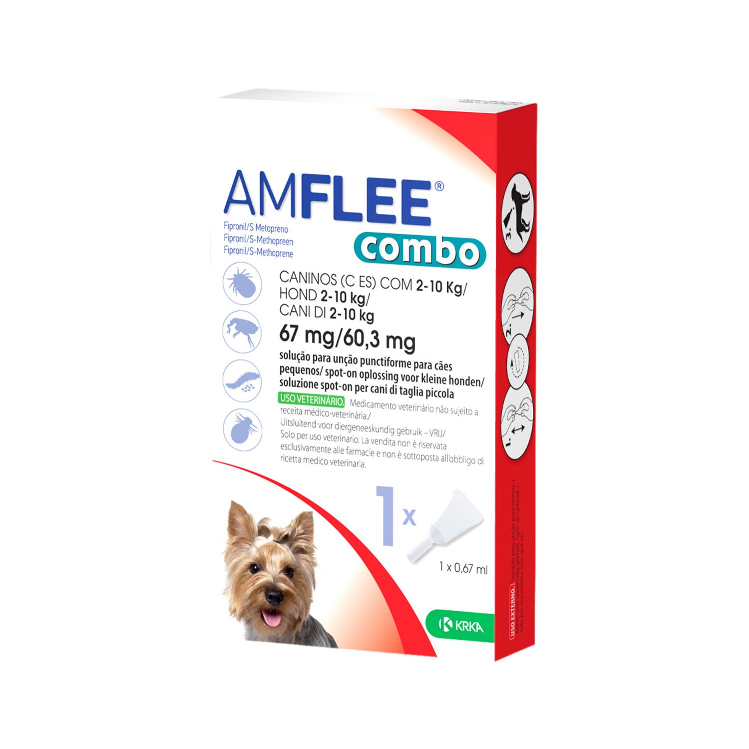 image - 104920018 - Antiparassitario topico che elimina pulci, zecche e pidocchi, proteggendo il cane dalle infestazioni. - 0007056_2.jpg